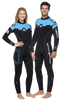 WOMEN'S W50 5MM FULL WETSUIT BACKZIP